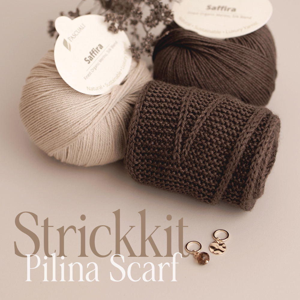 Pilina Scarf Strickkit nordstrick Strickanleitung